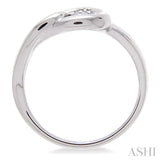 1/50 Ctw Single Cut Diamond Fashion Ring in Sterling Silver