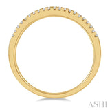 1/3 Ctw Stackable Baguette Diamond Fashion Band in 14K Yellow Gold