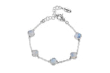 Genuine Sterling Silver Samuel B. Birthstone Glow Bracelet