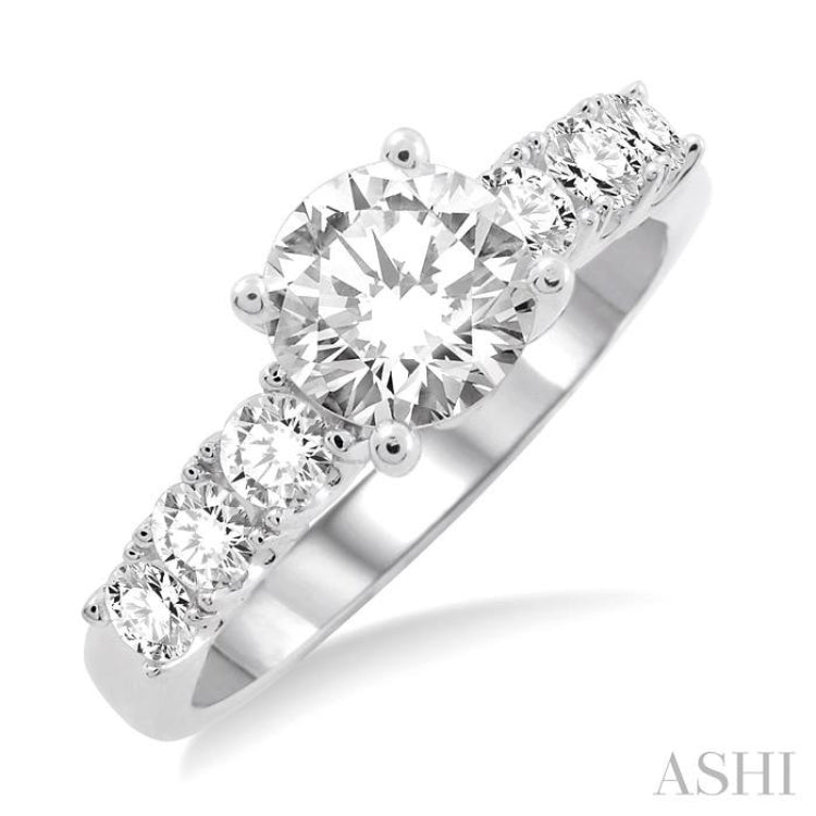 Semi-Mount Diamond Engagement Ring