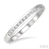 11 Stone Channel Set Diamond Wedding Band