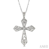 Cross Diamond Fashion Pendant