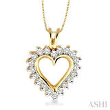 Heart Shape Diamond Fashion Pendant