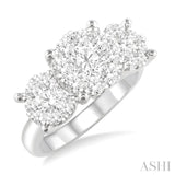 Past Present & Future Lovebright Essential Diamond Engagement Ring