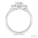 Past Present & Future Lovebright Essential Diamond Engagement Ring