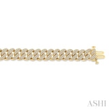 Curb & Cuban Diamond Fashion Bracelet